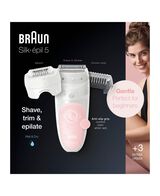 Silk-épil 5 Epilator with 3 extras and pouch